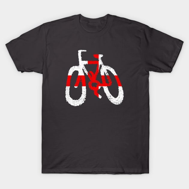 Cycling England T-Shirt by soitwouldseem